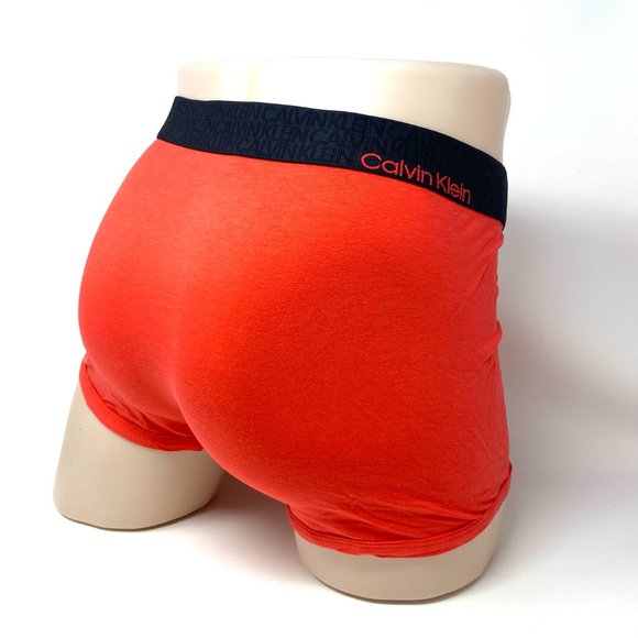 💖MEGA SALE💖🌿  Calvin Klein Reconsidered Comfort Red Trunk Cotton  NB2682660 - Picture 4 of 8